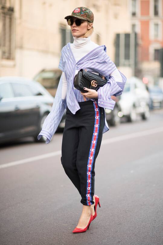 street style fashion week mailand