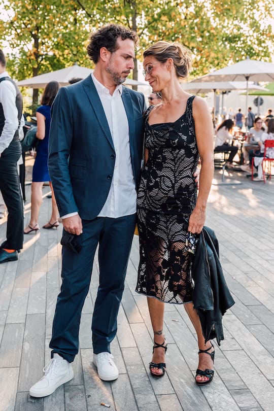 Tom Gisler mit Partnerin Sabine Renz, 2020