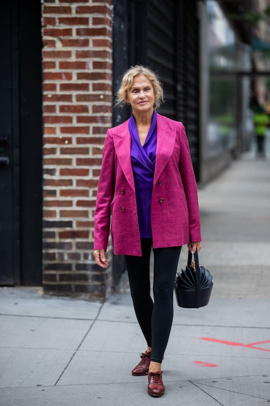 NEW YORK, NEW YORK - SEPTEMBER 10: Lauren Hutton is seen outside Gabriela Hearst during New York Fashion Week September 2019 on September 10, 2019 in New York City. (Photo by Christian Vierig/Getty Images)