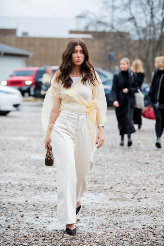 COPENHAGEN, DENMARK - JANUARY 30: Vicky Heiler seen outside Baum und Pferdgarten during Copenhagen Fashion Week Autumn/Winter 2020 Day 3 on January 30, 2020 in Copenhagen, Denmark. (Photo by Christian Vierig/Getty Images)