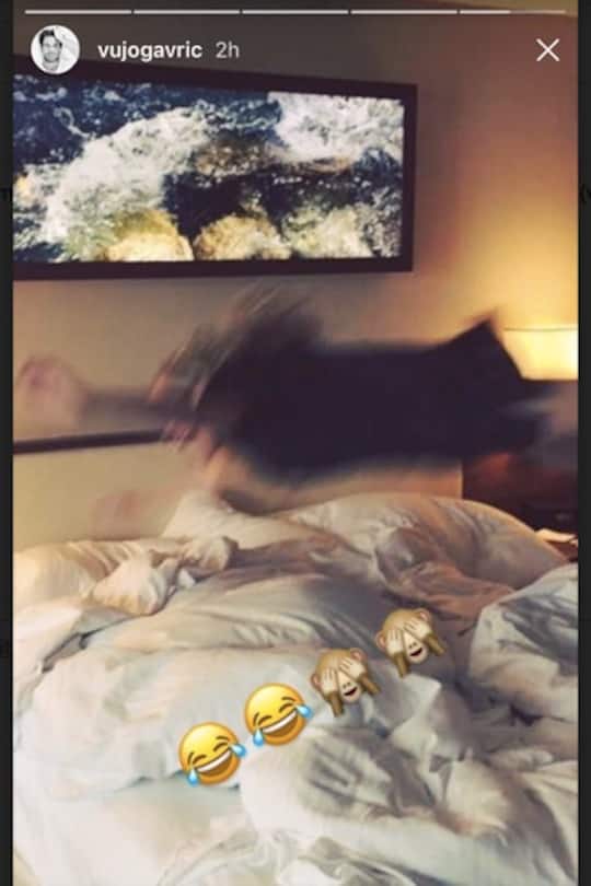 Vujo Gavric mit Freundin in den Ferien?