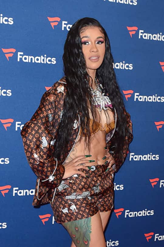 Cardi B Haar-Chamäleon