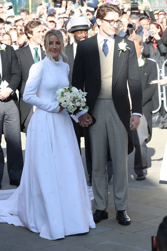 31/08/2019. York, United Kingdom: Ellie Goulding and Caspar Jopling wedding at York Minster, United Kingdom: (Stephen Lock / i-Images / Polaris) (FOTO:DUKAS/POLARIS)