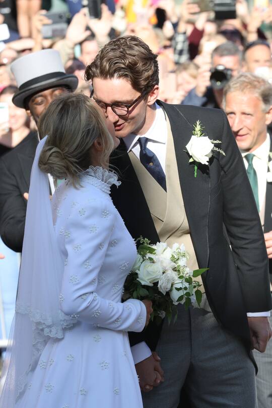 31/08/2019. York, United Kingdom: Ellie Goulding and Caspar Jopling wedding at York Minster, United Kingdom: (Stephen Lock / i-Images / Polaris) (FOTO:DUKAS/POLARIS)