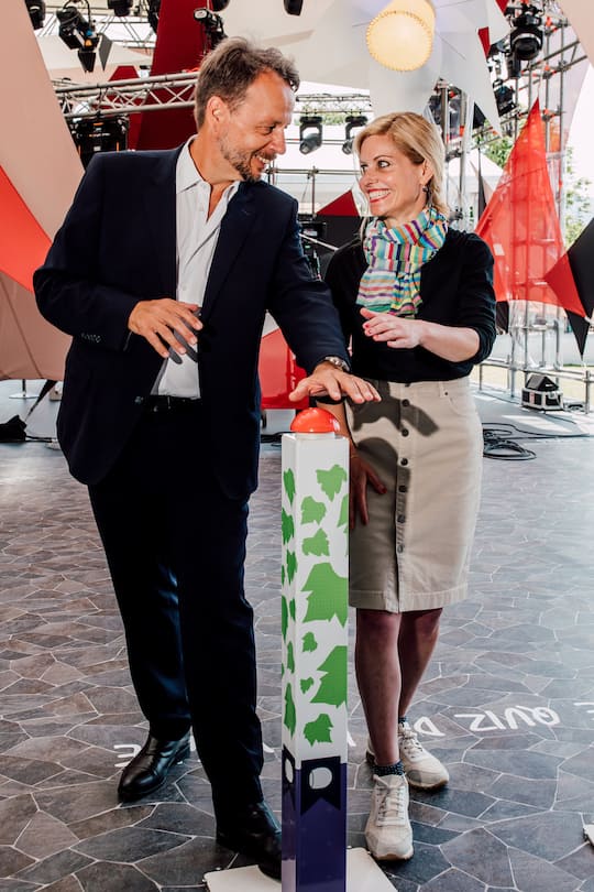 Gilles Marchand und Sabine Dahinden, 2019