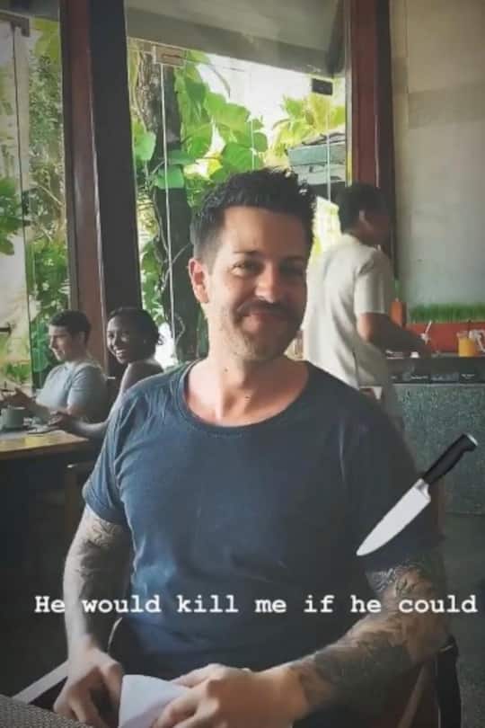 Reto Ardour feiert Geburtstag auf Phuket, Thailand