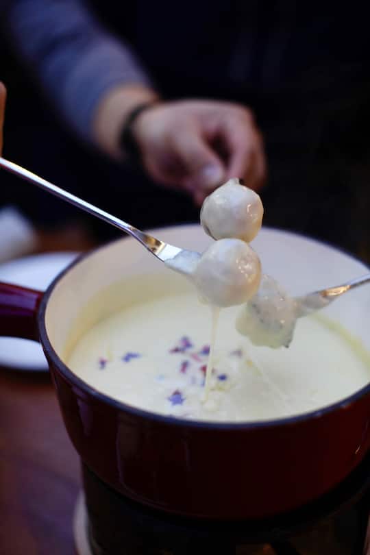 Veganes Fondue von New Roots