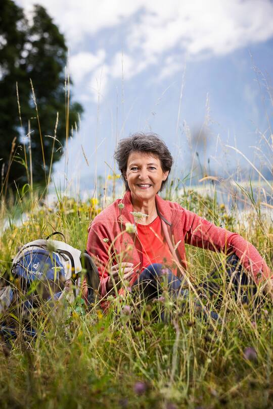 1. August Wanderung mit der Bundesraetin Simonetta Sommaruga, 2021