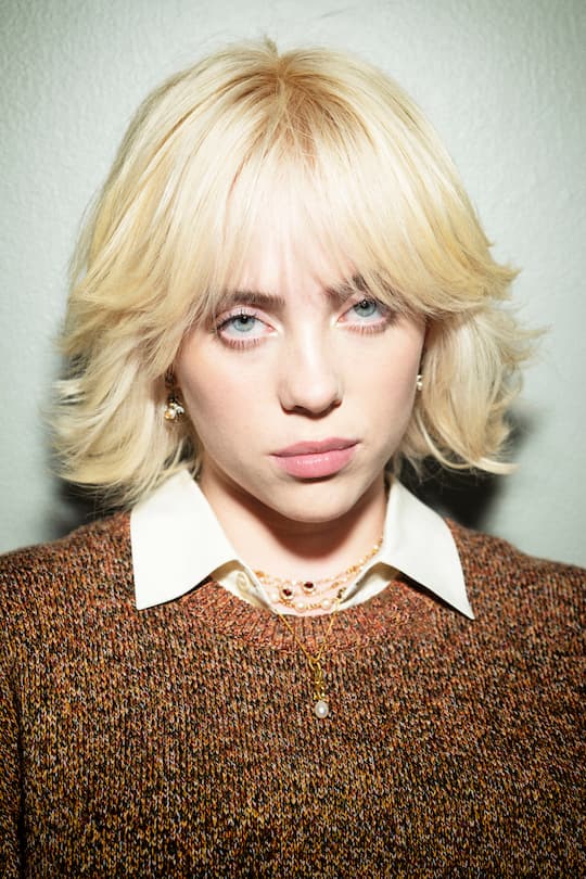 JIMMY KIMMEL LIVE! - "Jimmy Kimmel Live!" airs every weeknight at 11:35 p.m. EST and features a diverse lineup of guests that include celebrities, athletes, musical acts, comedians and human interest subjects, along with comedy bits and a house band. The guests for Wednesday, October 13 included Billie Eilish ("Happier Than Ever"), Zach Galifianakis, and musical guest Billie Eilish. (Randy Holmes/ABC via Getty Images)BILLIE EILISH