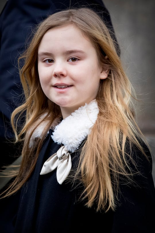 Prinzessin Ariane (NL), beim Verlassen des Königlichen Schlosses in Amsterdam am Tag nach dem privaten Empfang zum 80. Geburtstag von Prinzessin Beatrix, Niederlande, 04. Feburar 2018.