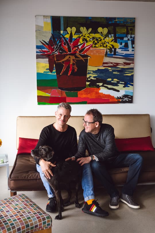 Living - Homestory mit Erich Vock und Hubert Spiess, Schlotterbeck Areal - Copyright Olivia Pulver
