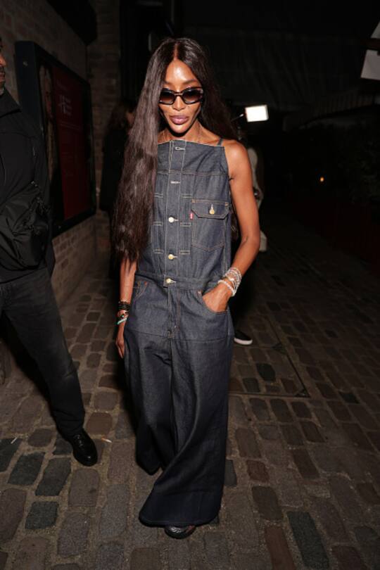 LNaomi Campbell an der EE72 London launch Party von Edward and Akua Enninful. (Photo by Ricky Vigil M / Justin E Palmer/GC Images)