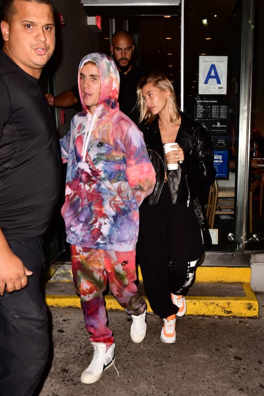 Justin Bieber Hailey Baldwin Kater-Look