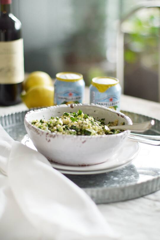 Ptitim - Israelisches Couscous, besser bekannt als Pastaperlen