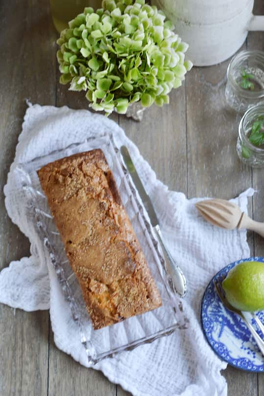 fork and flower X SI Style Crème fraîche Kuchen mit Himbeeren