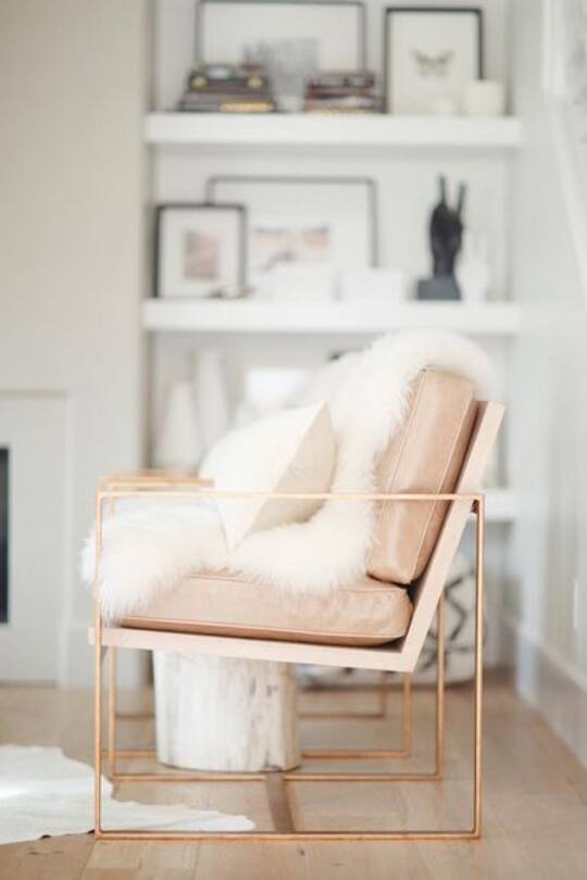 Einrichtungsideen mit Schaffell