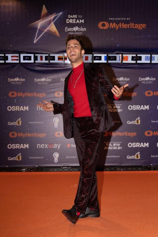 Luca Hanni of Switzerland Eurovision Song Contest