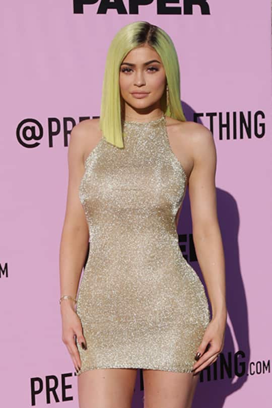 Kylie Jenner Haar-Chamäleon
