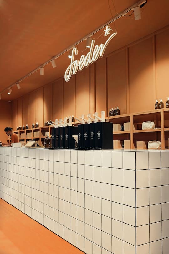 Die Refillstation in einem Zürcher Soeder-Shop