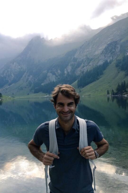 Roger Federer News Twitter und Instagram ohne Familie