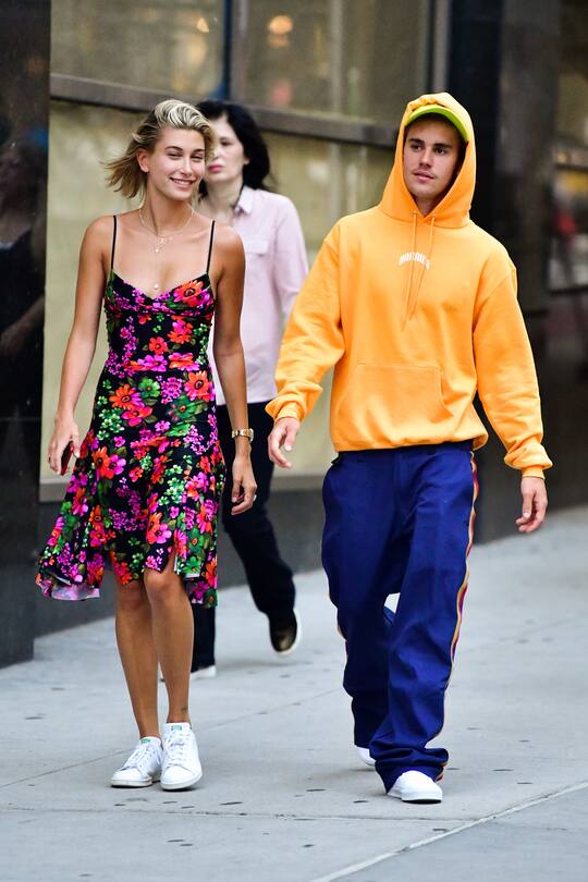 Justin Bieber Hailey Baldwin Kater-Look