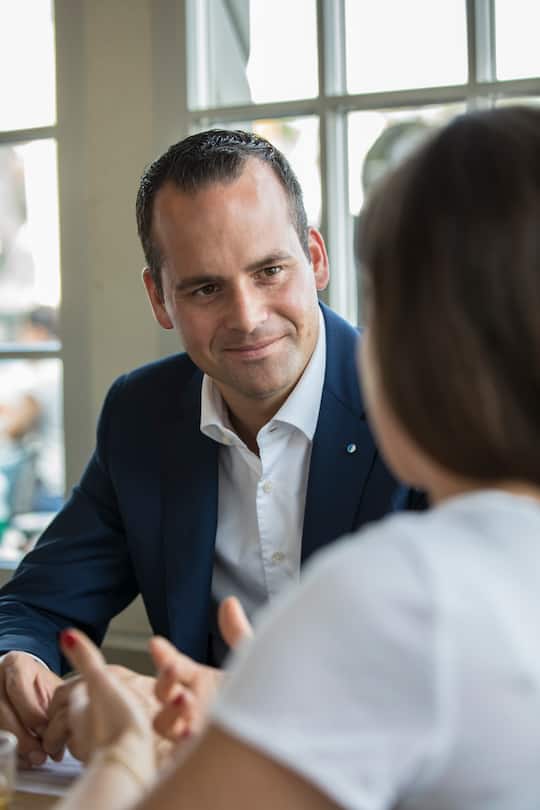 Damian Müller FDP Wahlstafette