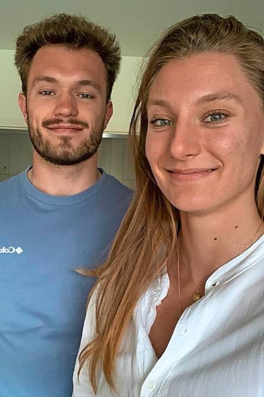 Ajla del Ponte mit Bruder Karim