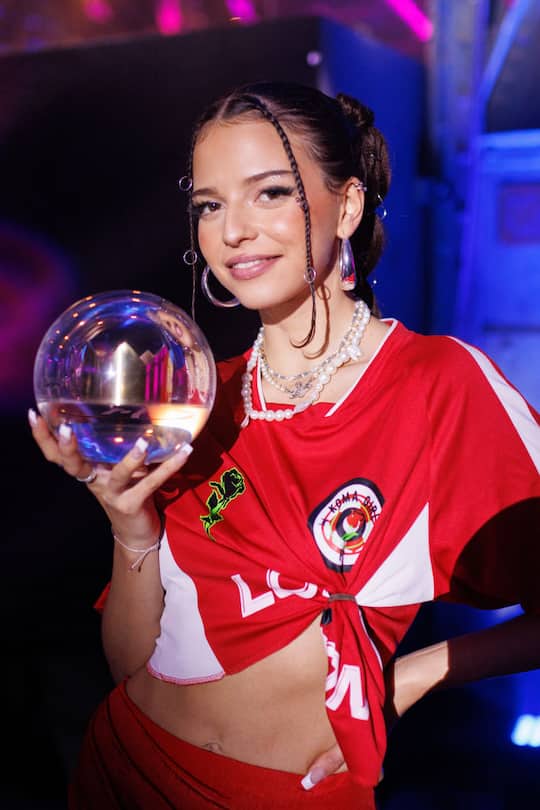 Nina Chuba wäre nach ihrem Schweizer Auftritt gerne gleich hiergeblieben.