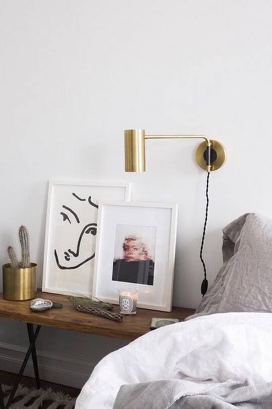 Pinterest-Bilder Wohninspiration zum Thema Messing