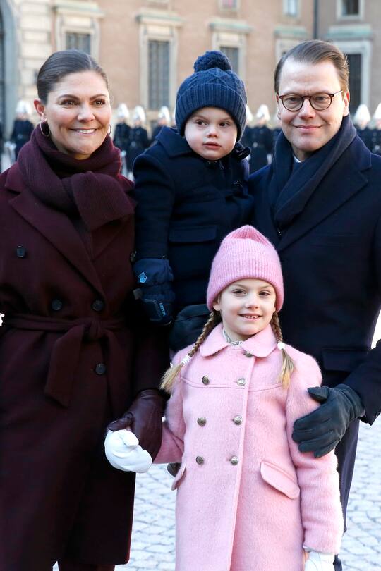 Kronprinzessin Victoria Prinz Daniel Prinz Oscar Prinzessin Estelle von Schweden