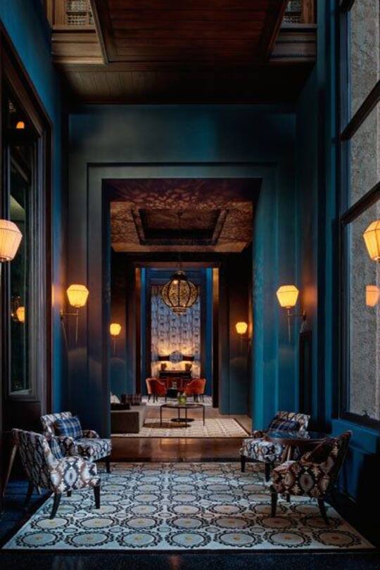 Wohninspiration Petrol