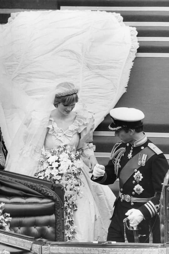 Prinz Charles Lady Diana Hochzeit 1981