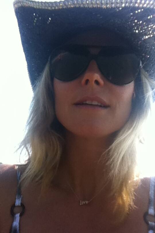 Heidi Klum Independence Day 4th of July am Strand