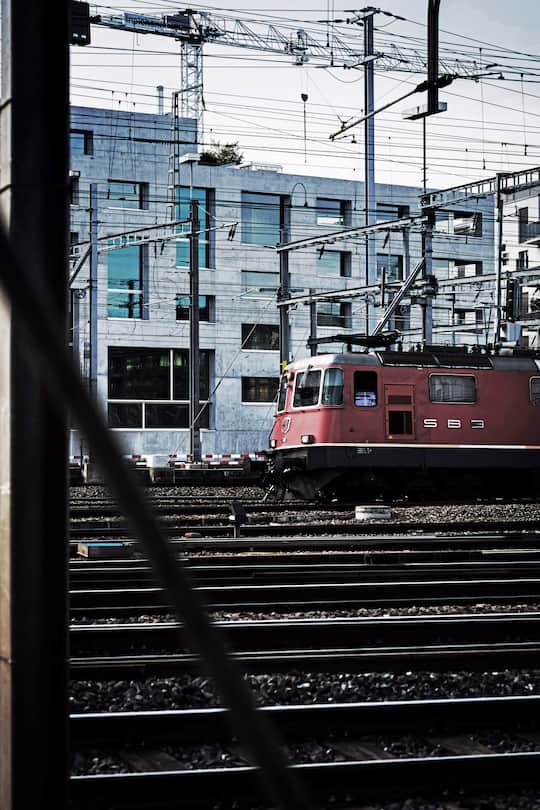 Gleisfeld vor HB Zürich