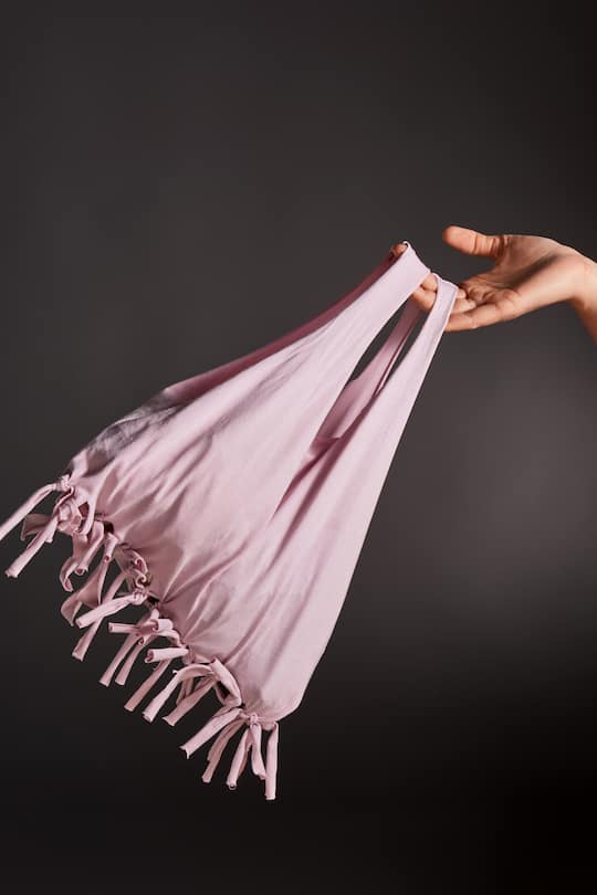 Selbstgemacht Tasche aus T-shirt