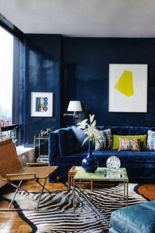 Wohninspiration Samt