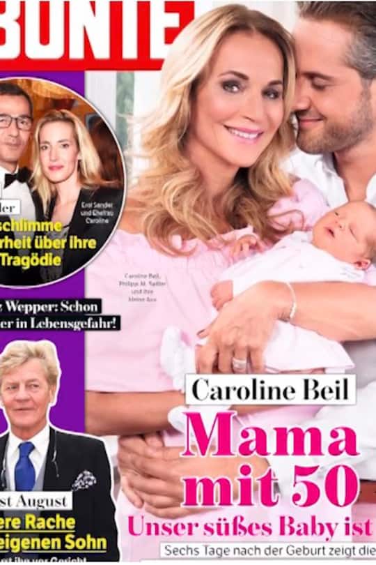 Caroline Beil Baby Bilder Fotos