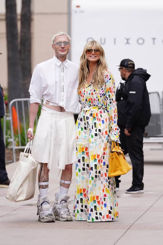 Ohne Yannik Zamboni wäre Heidi Klums Halloween-Kostüm wohl nicht so gut gelungen.