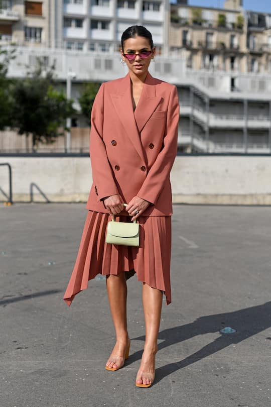 PARIS, FRANCE - JUNE 30: Bruna Marquezine attends the ACNE STUDIOS Haute Couture Fall/Winter 2019 2020 show as part of Paris Fashion Week on June 30, 2019 in Paris, France. (Photo by Vanni Bassetti/Getty Images for Acne Studios)