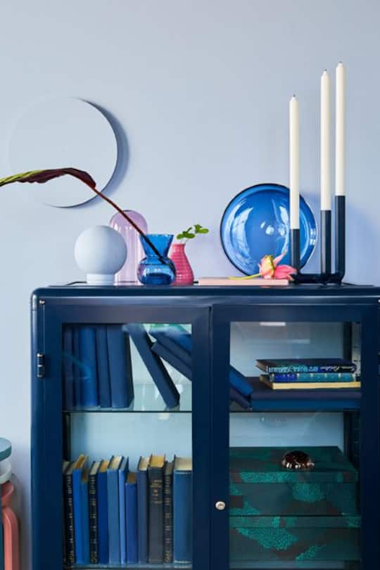 Wohninspirationsbilder zum Thema Dunkelblau