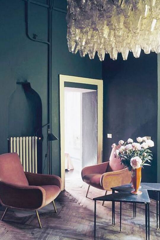 Wohninspiration Petrol