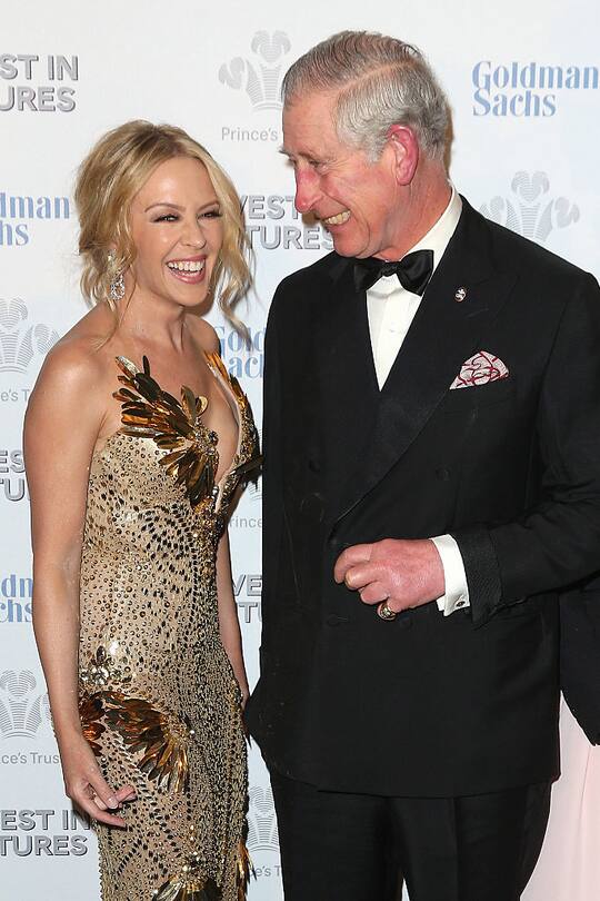 Kylie Minogue und King Charles