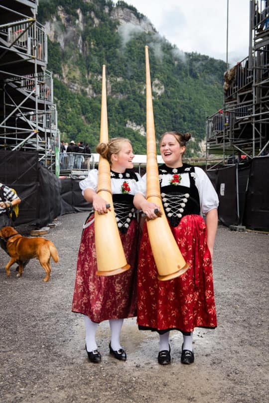 Alphorn Freundinnen