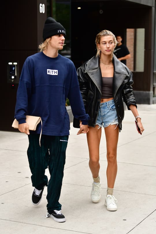 Justin Bieber Hailey Baldwin Kater-Look