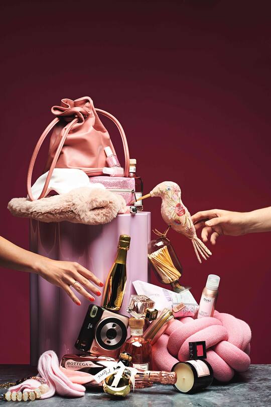 Globus Geschenke rosa