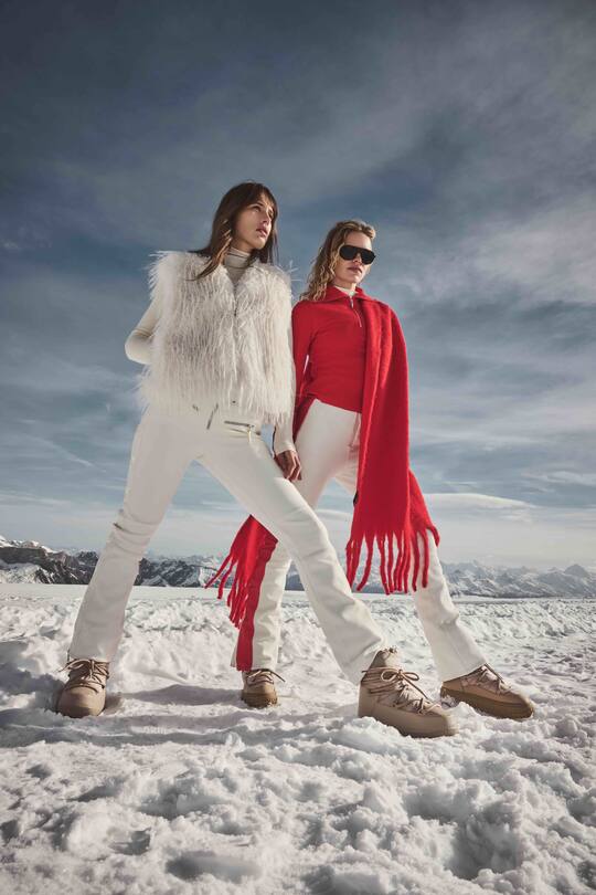 Stylisch nicht nur im Schnee.