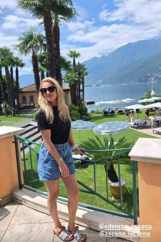 Warum wegfahren, wenn das Ferienparadies vor der Tür liegt? Das denkt sich auch Christa Rigozzi.