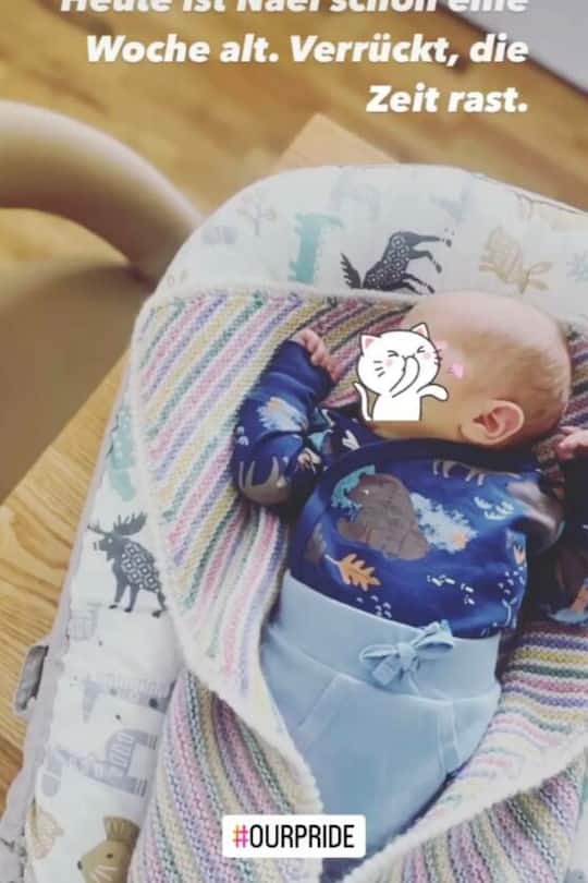 Der kleine Naël Yunus ist schon mehr als eine Woche alt.