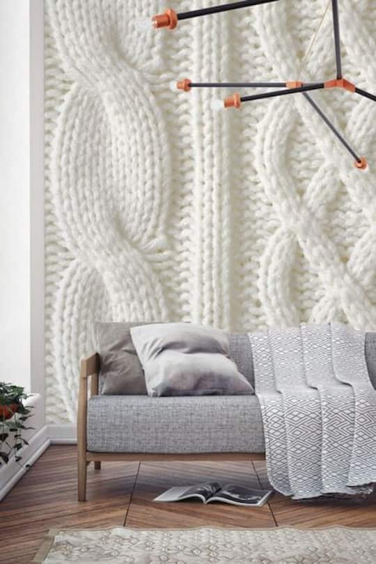 Einrichtungsideen Strick Heavy Knits