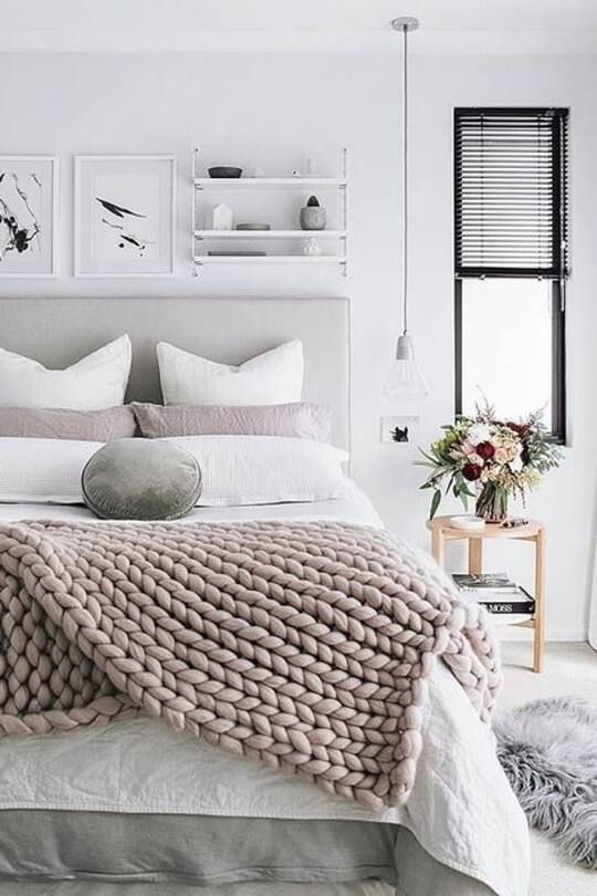 Einrichtungsideen Strick Heavy Knits